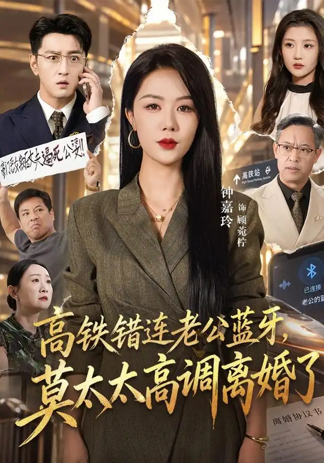 高铁错连老公蓝牙，莫太太高调离婚了(全集)